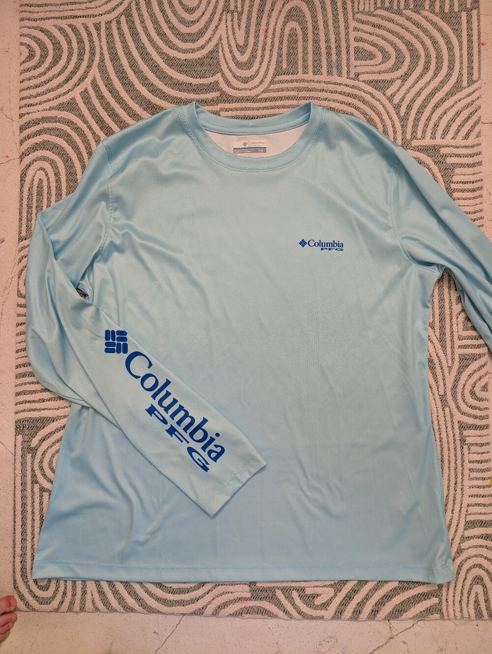 Columbia Mens PFG Long Sleeve Sun Shirt
